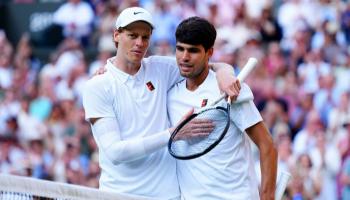 مباراة يانيك سينر وكارلوس ألكاراز - أرشيفية