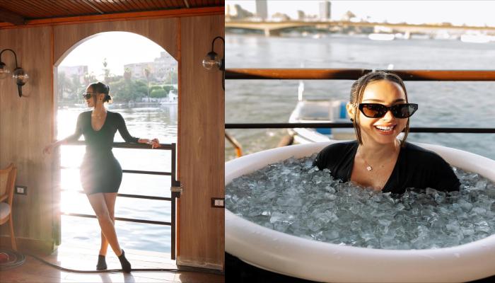 تجربة بسمة بوسيل مع الاستشفاء بالثلج