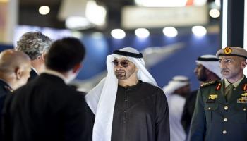الشيخ محمد بن زايد آل نهيان في معرض دبي للطيران - وام