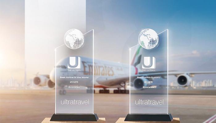 طيران الإمارات تحصد لقب أفضل ناقلة جوية في العالم ضمن جوائز «الترا 2025»