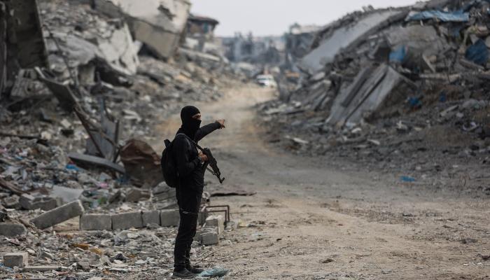 أحد مسلحي حركة حماس في غزة