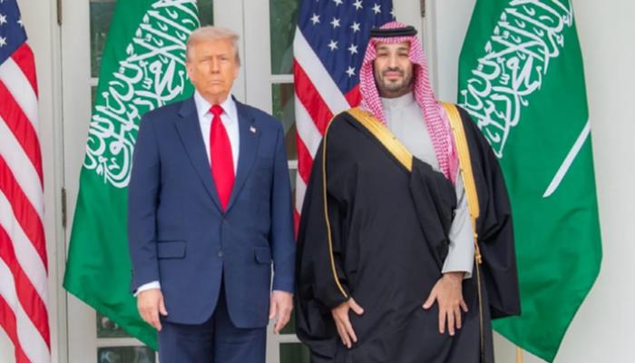 دونالد ترامب ومحمد بن سلمان