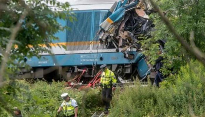 تصادم قطارين في الجمهورية التشيكية