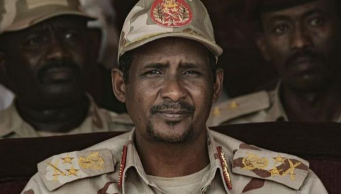 قائد قوات الدعم السريع في السودان حميدتي