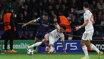 تدخل لويس دياز على أشرف حكيمي