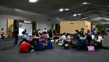 اجتماع أعضاء المجتمع المدني في COP30 _ أ ف ب