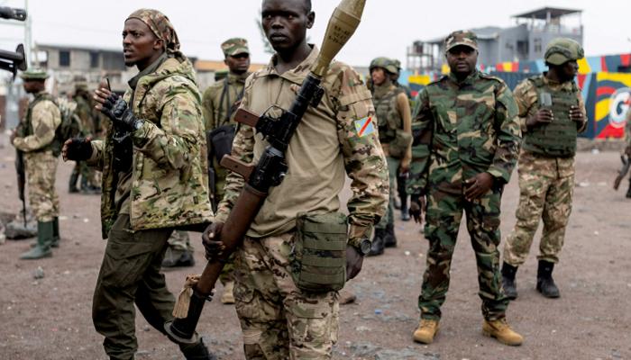 مسلحون في شرق الكونغو- رويترز