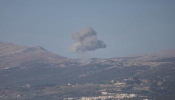 جانب من الغارات الإسرائيلية على جنوب لبنان