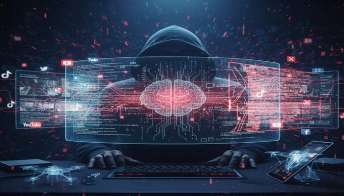 أحد العناصر الإرهابية - الصورة مولدة بالذكاء الاصطناعي 