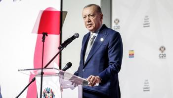 الرئيس التركي رجب طيب أردوغان