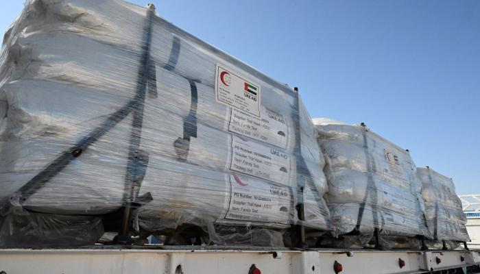 الإمارات تواصل جهودها الإنسانية في غزة