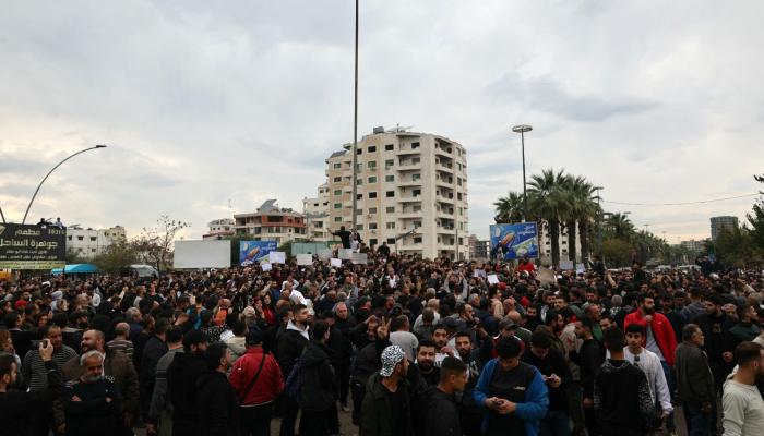 من احتجاجات اللاذقية