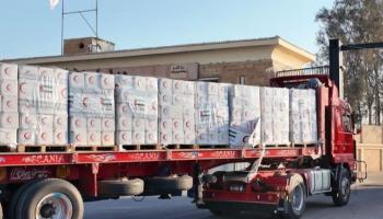 مساعدات إماراتية إلى غزة