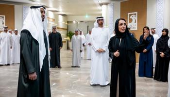 الشيخ محمد بن زايد آل نهيان رئيس الإمارات يترأس اجتماع مجلس إدارة "أدنوك" السنوي