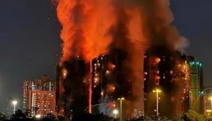 حريق أبراج هونج كونج