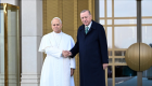 Cumhurbaşkanı Erdoğan, Papa 14. Leo'yu resmi törenle karşıladı