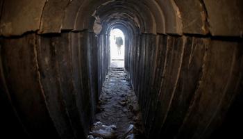 أحد أنفاق حماس في غزة