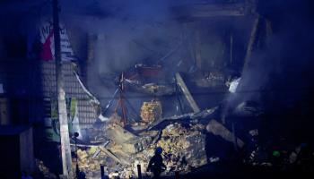 جانب من الهجمات الروسية على أوكرانيا