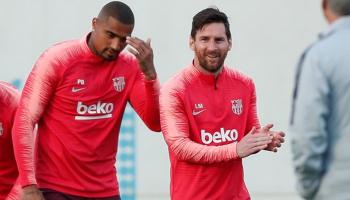 كيفن برينس بواتينغ وليونيل ميسي