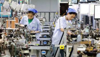 انكماش نشاط المصانع الصينية