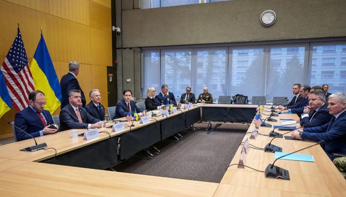 مفاوضو أوكرانيا في أمريكا