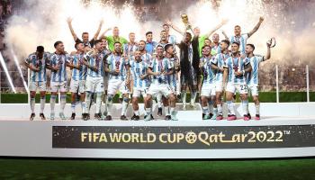 منتخب الأرجنتين حامل لقب كأس العالم
