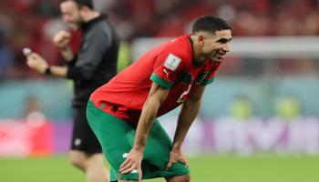 أشرف حكيمي نجم منتخب المغرب