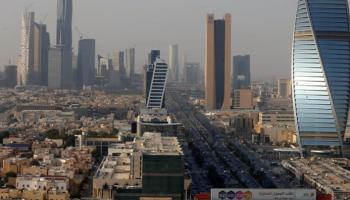 أحد شوارع الرياض، العاصمة السعودية