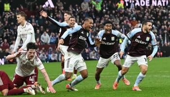 من فوز أستون فيلا القاتل على أرسنال