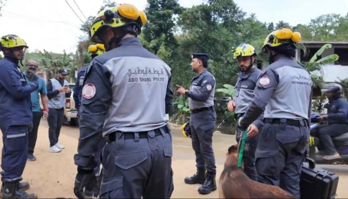 ال‏فريق الإماراتي للبحث والإنقاذ يواصل مهامه بسريلانكا
