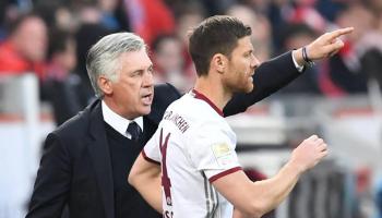 أنشيلوتي وتشابي ألونسو في ريال مدريد