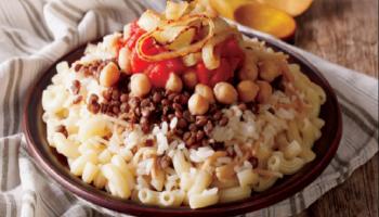 طبق الكشري المصري