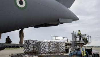 وصول طائرة المساعدات الإنسانية الثامنة إلى سريلانكا