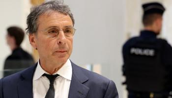 ألكسندر جوهري خارج قاعة المحكمة