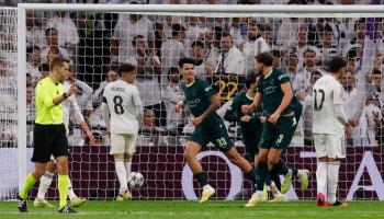 مباراة مانشستر سيتي وريال مدريد