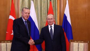 الرئيسان الروسي والتركي- أرشيفية