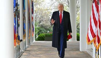 الرئيس الأمريكي دونالد ترامب