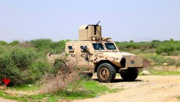 آلية للقوات الجنوبية في أبين - أرشيفية