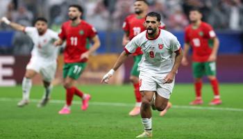 علي علوان نجم منتخب الأردن
