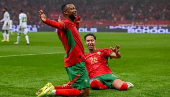 أيوب الكعبي نجم منتخب المغرب
