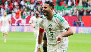 رياض محرز قائد منتخب الجزائر