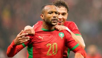 أيوب الكعبي نجم منتخب المغرب