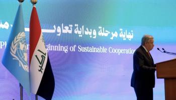 غوتيريش في بغداد- أرشيفية