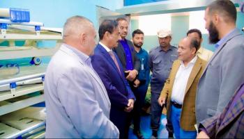 زيارة محافظ شبوة باليمن