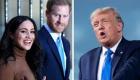 Trump met en garde contre Meghan mais défend le prince Harry : "Il a assez de problèmes avec elle"