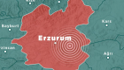 Erzurum'da korkutan deprem