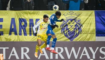 جانب من مباراة باختاكور والهلال