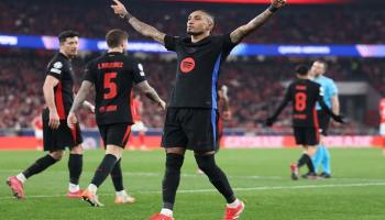 من فوز برشلونة على بنفيكا في دوري أبطال أوروبا