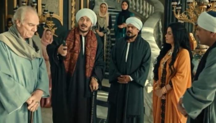 مشهد من مسلسل "حكيم باشا" 