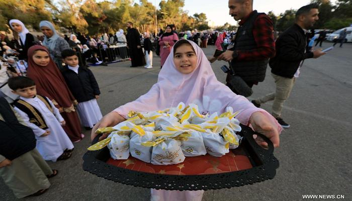 مظاهر الاحتفال بعيد الفطر في العاصمة الأردنية